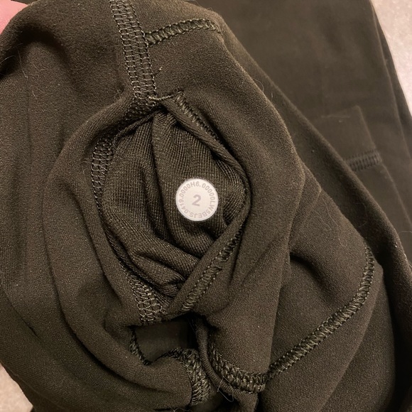 Lululemon leggings, size 2, dark olive - Picture 6 of 6